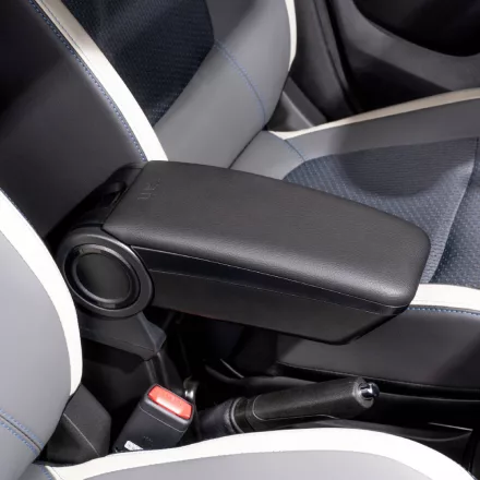 RATI Bracciolo Armster 3 MAZDA 2 2007-2014  [nero,pelle vegana]