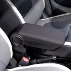 RATI Bracciolo Armster 3 SMART EQ FORFOUR 2017-2024 senza pacchetto Cool&Media [nero,tessuto,12V Cavo]