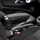 RATI Bracciolo Armster 3 SMART EQ FORFOUR 2017-2024 senza pacchetto Cool&Media [nero,tessuto,12V Cavo]