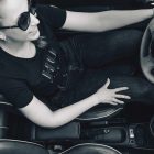 RATI Bracciolo Armster S SKODA FABIA 2007-2014  [nero,pelle vegana]