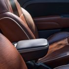 RATI Bracciolo Armster 2 OPEL ADAM 2013-2019  [grigio,pelle vegan]