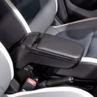 RATI Bracciolo Armster 2 SEAT IBIZA 2017-  [nero,pelle vegana]