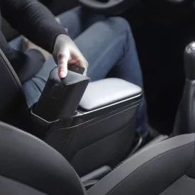   RATI Bracciolo Armster 2 OPEL ZAFIRA TOURER 2011-2019  [nero,pelle vegana]