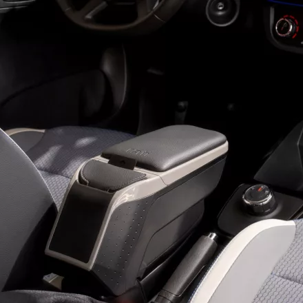 RATI Bracciolo Armster 2 MAZDA 2 2007-2014  [grigio,pelle vegan]