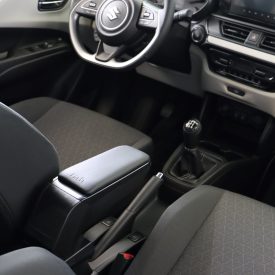   RATI Bracciolo Armster S SUZUKI SWIFT 2024- con freno a mano manuale [nero,pelle vegana]
