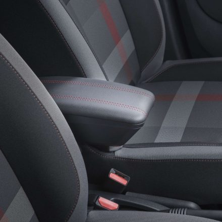 RATI Bracciolo Armster 3 CITROEN C3 2024-  [nero,pelle vegana,cuciture rosse]