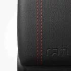 RATI Bracciolo Armster 3 OPEL FRONTERA 2024-  [nero,pelle vegana,cuciture rosse]