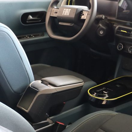 RATI Bracciolo Armster 2 FIAT GRANDE PANDA HYBRID 2024-  [grigio,pelle vegan]