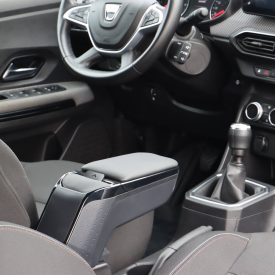   RATI Bracciolo Armster 2 DACIA JOGGER 2021-  [nero,pelle vegana]