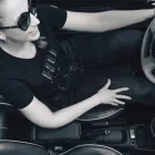 RATI Bracciolo Armster S PEUGEOT 107 2005-2014  [nero,pelle vegana]