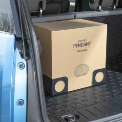 RATI NOOK - sistema di fissaggio bagagli [nero riciclato]