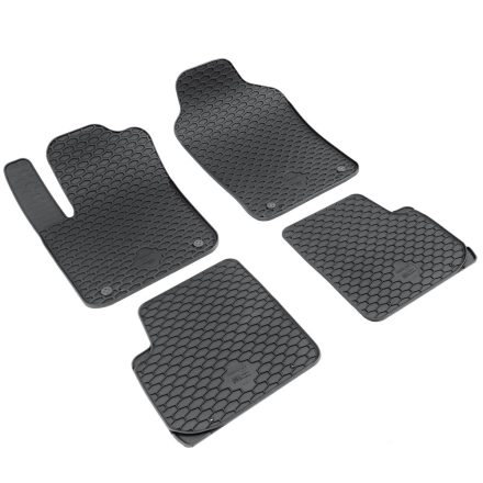GUZU tappetino in gomma FIAT 500 2016-2024  [nero,gomma]