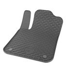 GUZU tappetino in gomma FIAT 500 2016-2024  [nero,gomma]